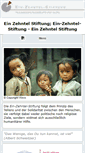 Mobile Screenshot of ein-zehntel-stiftung.de